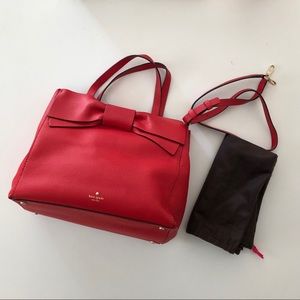 NWOT Red bow Kate Spade
